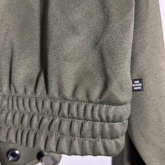 Adidas Women’s Parley TrackTop | Size Large green jacket Retail $100 - Picture 9 of 10